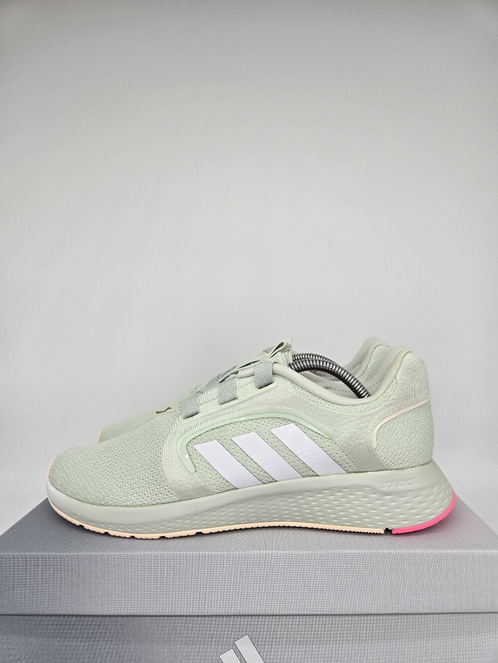 Adidas Women's Edge Lux 5 GZ6738 Linen Green Running Shoes Size 9 New